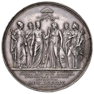 Papal medals - Pio VII (1800-1823) Medaglia 1816 A. XVII Restituzione ...