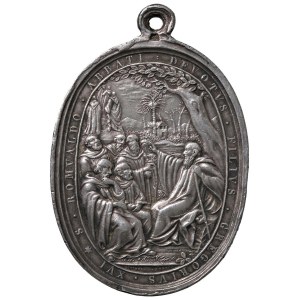 Papal medals - Gregorio XVI (1831-1846) Medaglia ovale 1831 San Gregor...