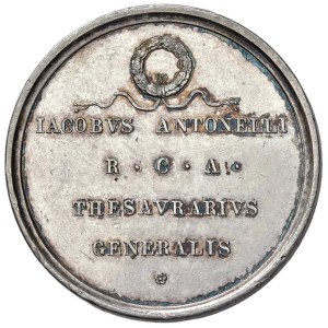 Papal medals - Sede Vacante 1846 Tesoriere Generale Monsignore Giacomo...