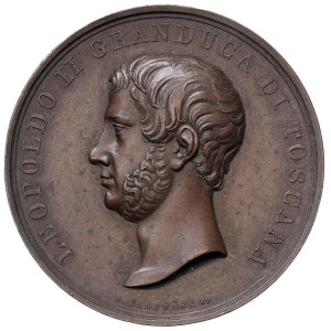 Character medals - Leopoldo II Gran Ducato di Toscana (1797-1870) Medaglia...