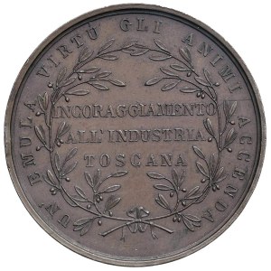 Character medals - Leopoldo II Gran Ducato di Toscana (1797-1870) Medaglia...