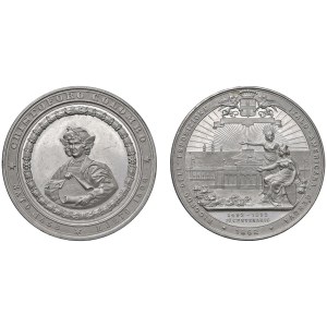 Character medals - Cristoforo Colombo (1451-1506) Lotto di 2 medaglie in a...