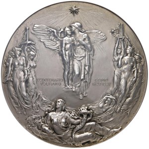 Character medals - Alessandro Volta (1745-1827) Medaglia coniata di massim...