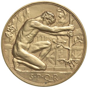 Cities medals - ROMA. Medaglia 1923 Prima mostra Romana di Agricoltura,...