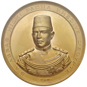 Foreign medals - EGITTO Abbas Hilmi Pacha d'Egitto (1874-1944) Ecceziona...