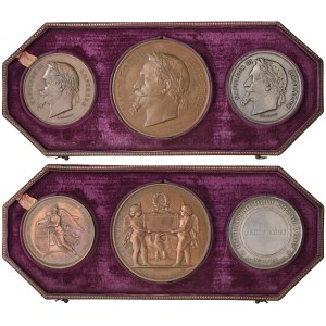 Foreign medals - FRANCIA. Napoleone III (1852-1870) secondo Impero, Cofa...