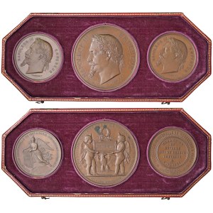 Foreign medals - FRANCIA. Napoleone III (1852-1870) secondo Impero, Cofa...