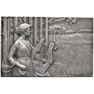 Foreign medals - FRANCIA-ALGERIA Placchetta Art Decò- Nouveau 1912 Conco...