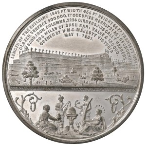Foreign medals - INGHILTERRA Albert e Regina Vittoria. Medaglia 1851 per...