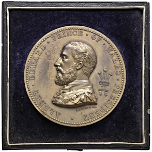 Foreign medals - INGHILTERRA Albert Edward Prince del Galles. Medaglia 1...