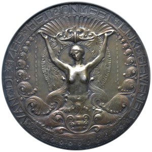 Foreign medals - OLANDA Rarissima medaglia coniata 1912 Gran Fiore del T...