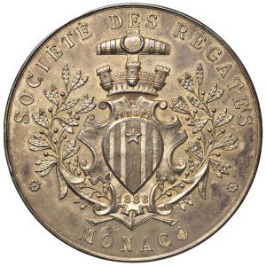 Foreign medals - PRINCIPATO DI MONACO' Medaglia 1888 Premio delle Societ...