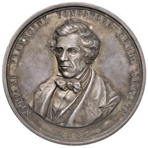 Foreign medals - SVIZZERA Ticino - Stefano Franscini (1796-1857) Medagli...