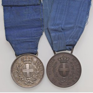 Italian and foreign honours - SAVOIA. Regno di Sardegna - Vittorio Emanuele II - Copp...