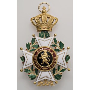 Italian and foreign honours - Belgio. Decorazione in Oro e smalti senza data (fine XI...