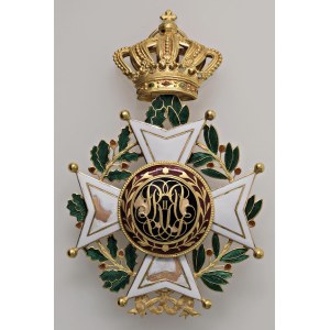 Italian and foreign honours - Belgio. Decorazione in Oro e smalti senza data (fine XI...