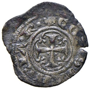 Italian coins - BRINDISI Federico II (1197-1250). Mezzo denaro - Sp. -....