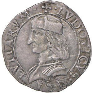 Italian coins - CARMAGNOLA Ludovico II di Saluzzo (1475-1504) Cavallott...