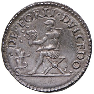 Italian coins - FERRARA Alfonso I (1505-1534) Quarto col busto imberbe ...
