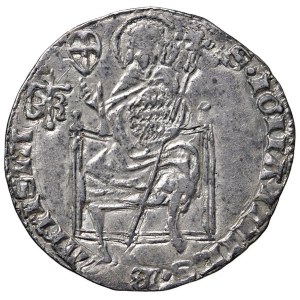 Italian coins - FIRENZE Repubblica - Grossone (1448-1460i) - Bern. 879 ...