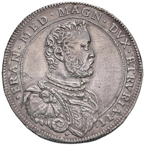 Italian coins - FIRENZE Francesco I (1574-1587) Piastra 1583 - MIR 181/...