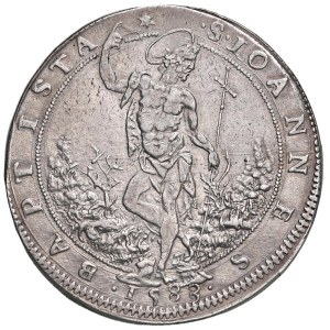 Italian coins - FIRENZE Francesco I (1574-1587) Piastra 1583 - MIR 181/...
