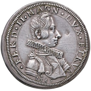 Italian coins - FIRENZE Ferdinando II (1621-1670) Piastra 1645 / 1642 -...