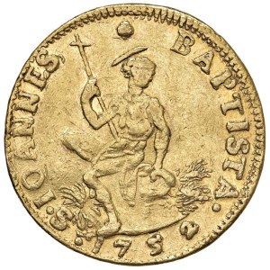 Italian coins - FIRENZE Francesco II (1737-1765) Ruspone 1752 - MIR 359...