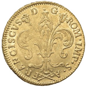 Italian coins - FIRENZE Francesco II (1737-1765) Ruspone 1761 - MIR 359...