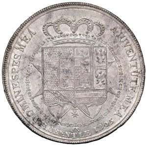 Italian coins - FIRENZE Carlo di Borbone (1803-1807) Dena 1805 - MIR 42...