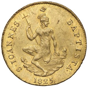 Italian coins - FIRENZE Leopoldo II (1824-1859) Ruspone 1825 - MIR 444/...