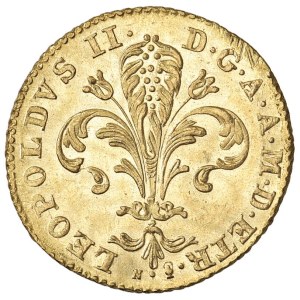 Italian coins - FIRENZE Leopoldo II (1824-1859) Zecchino 1832 - MIR 445...