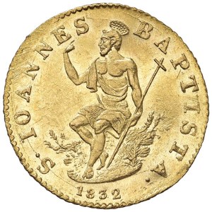 Italian coins - FIRENZE Leopoldo II (1824-1859) Zecchino 1832 - MIR 445...