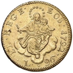 Italian coins - GENOVA Dogi Biennali (1528-1797) 96 Lire 1792 - MIR 274...
