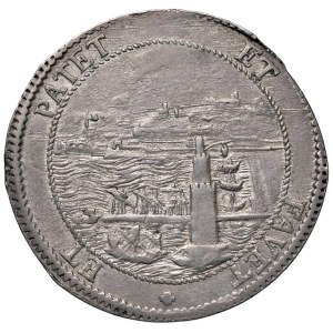 Italian coins - LIVORNO (1670-1723) Tollero 1699 - MIR 64/13 AG (g 27,2...