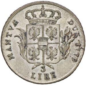 Italian coins - MANTOVA Maria Teresa (1740-1780) 3 Lire 1779 - MIR 759 ...