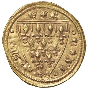 Italian coins - MESSINA Carlo I d'Angiò (1266-1282) Reale - MIR143/1 AU...