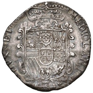 Italian coins - MILANO Carlo II (1665-1700) Filippo 1694 - MIR 387/2 AG...