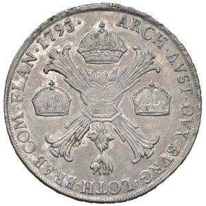 Italian coins - MILANO Francesco II (1792-1796) Crocione 1793 - MIR 472...