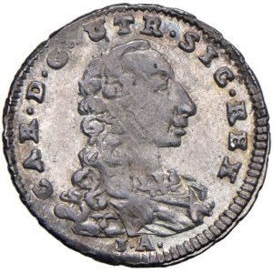 Italian coins - NAPOLI Carlo di Borbone (1734-1759) Mezzo carlino 1758 ...