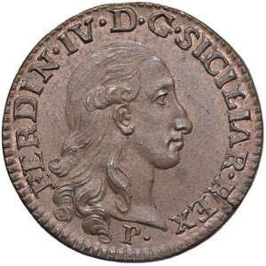 Italian coins - NAPOLI Ferdinando IV - Reali Presidi (1782-1798) Quattr...