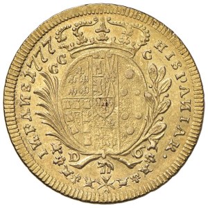 Italian coins - NAPOLI Ferdinando IV (1759-1816) 6 Ducati 1777 - Maglio...