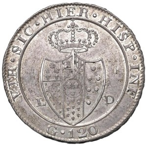 Italian coins - NAPOLI Ferdinando IV (1799-1805) Piastra 1805 - Maglioc...