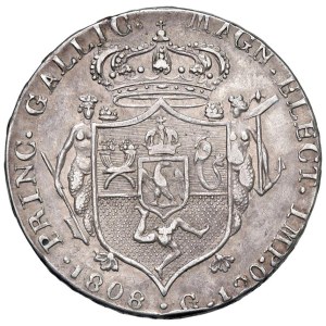 Italian coins - NAPOLI Giuseppe Napoleone (1806-1808) Piastra 1808 - Ma...
