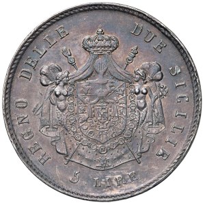 Italian coins - NAPOLI Gioacchino Murat (1808-1815) 5 Lire 1813 - Magli...