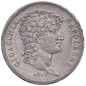 Italian coins - NAPOLI Gioacchino Murat (1808-1815) 5 Lire 1813 - Magli...