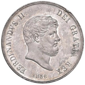 Italian coins - NAPOLI Ferdinando II (1830-1859) Piastra 1856 - Maglioc...