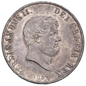 Italian coins - NAPOLI Ferdinando II (1830-1859) Piastra 1857 - Maglioc...
