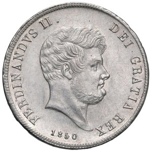 Italian coins - NAPOLI Ferdinando II (1831-1859) Mezza piastra 1850 - M...