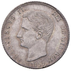 Italian coins - NAPOLI Francesco II (1859-1860) Tarì 1859 - Magliocca 8...